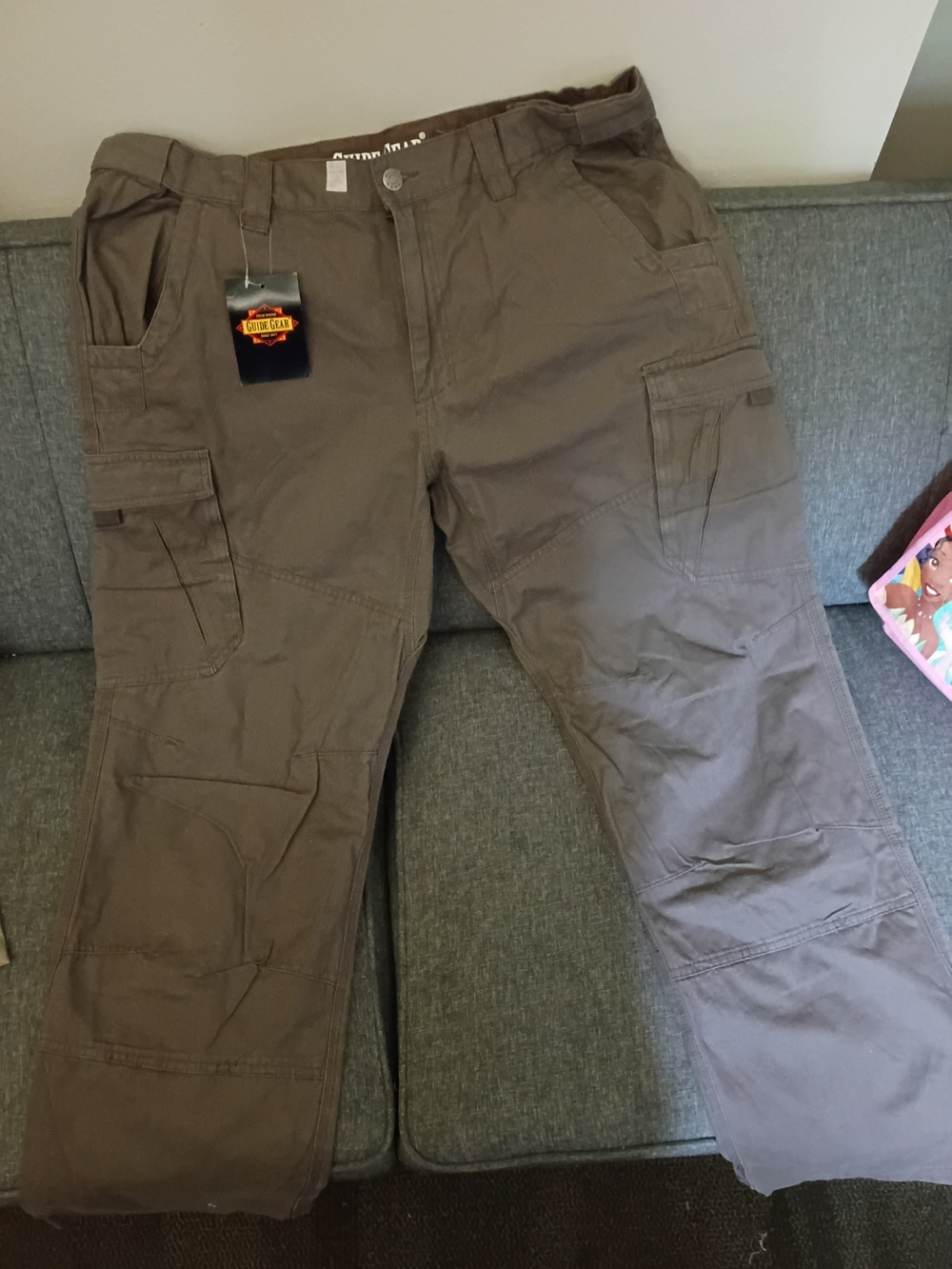 Cargo Work Pants - Gray - Unknown Brand